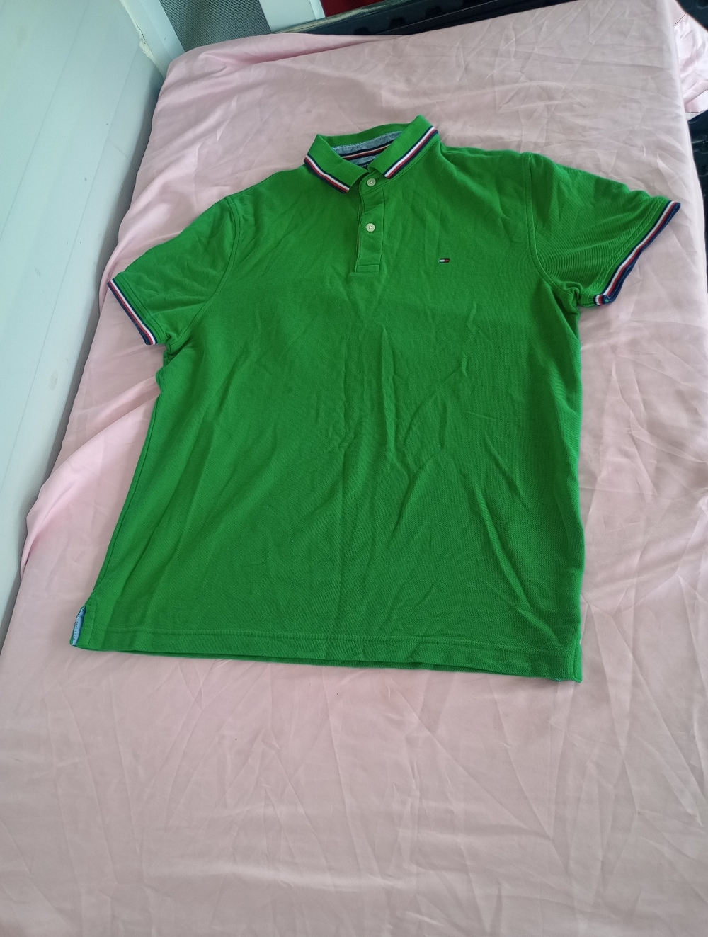 Tommy Hilfiger Mens Wicking Mesh Polo Shirt size Medium